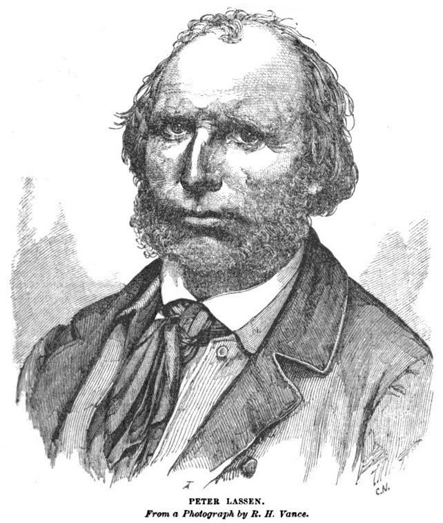 Peter Lassen, February 1859 Hutchings' Illustrated California Magazine