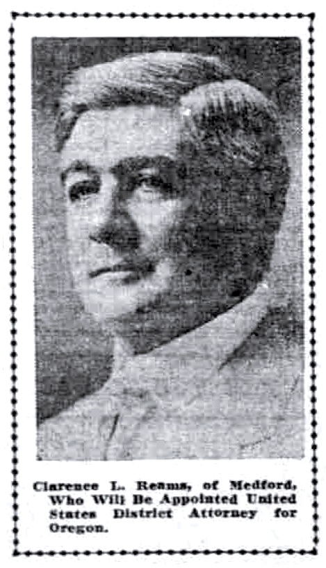 Clarence L. Reames, April 13, 1913 Sunday Oregonian