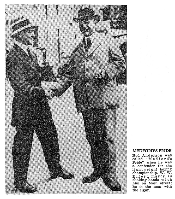 Bud Anderson and W. W. Eifert, 1913