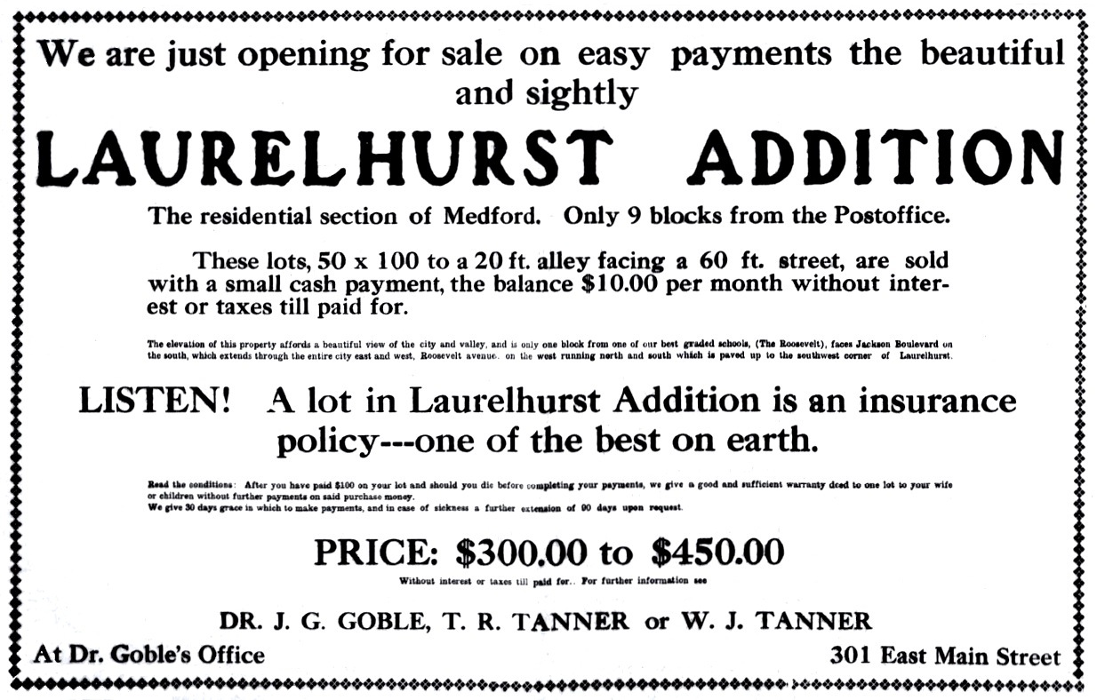 Medford Mail Tribune, April 24, 1912