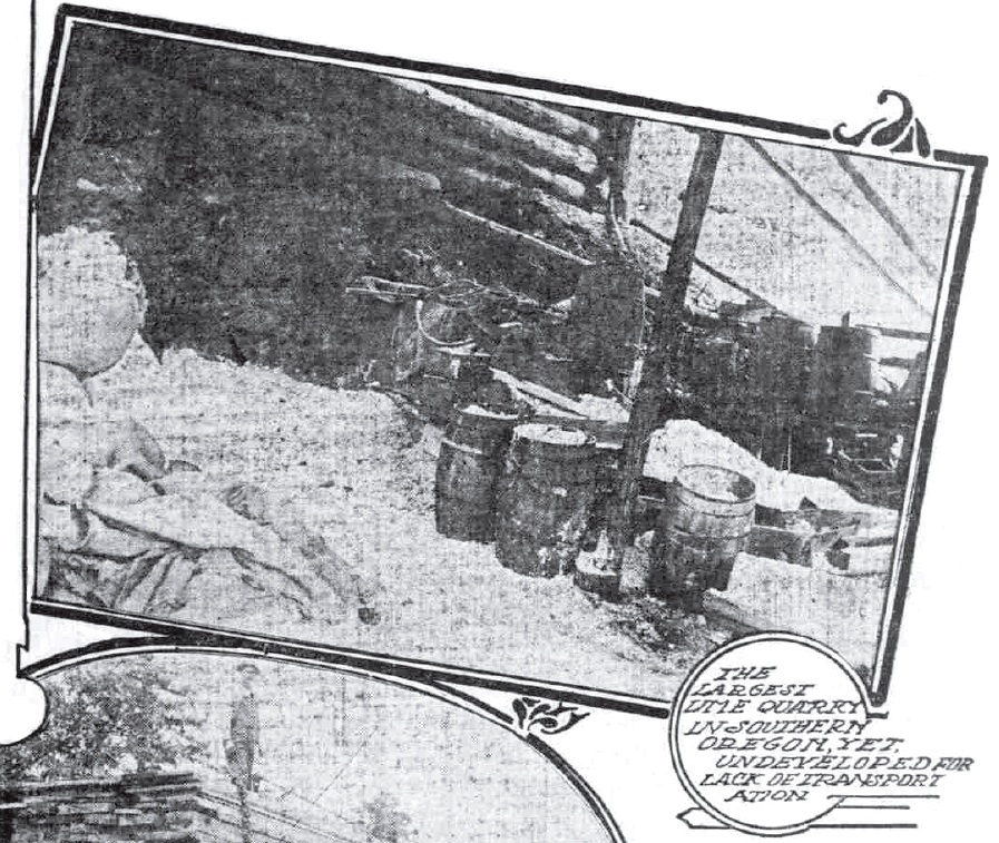 A Southern Oregon lime kiln, September 4, 1910 Sunday Oregonian