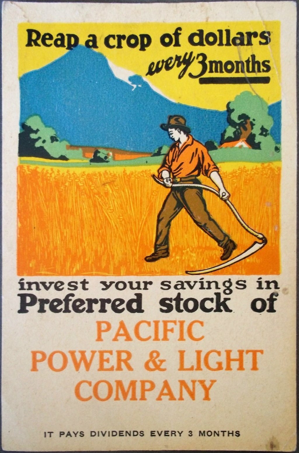 Pacific Power postcard, circa 1930s