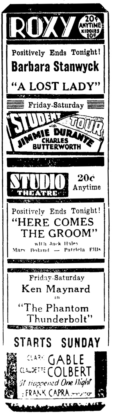 March 21, 1935 Medford Mail Tribune
