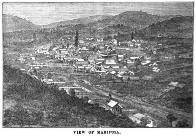 Mariposa, California May 1859 Hutchings' Illustrated California Magazine