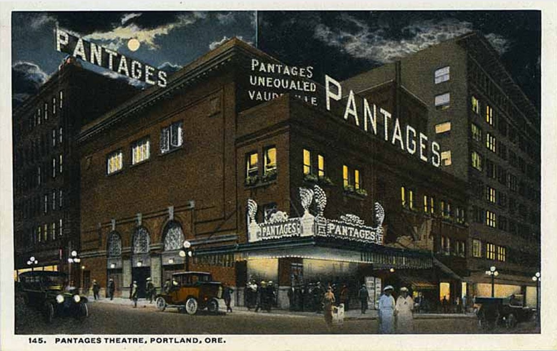 Pantages Theater, Portland, Oregon circa 1920