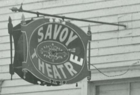 Savoy Theater Sign, Central Point