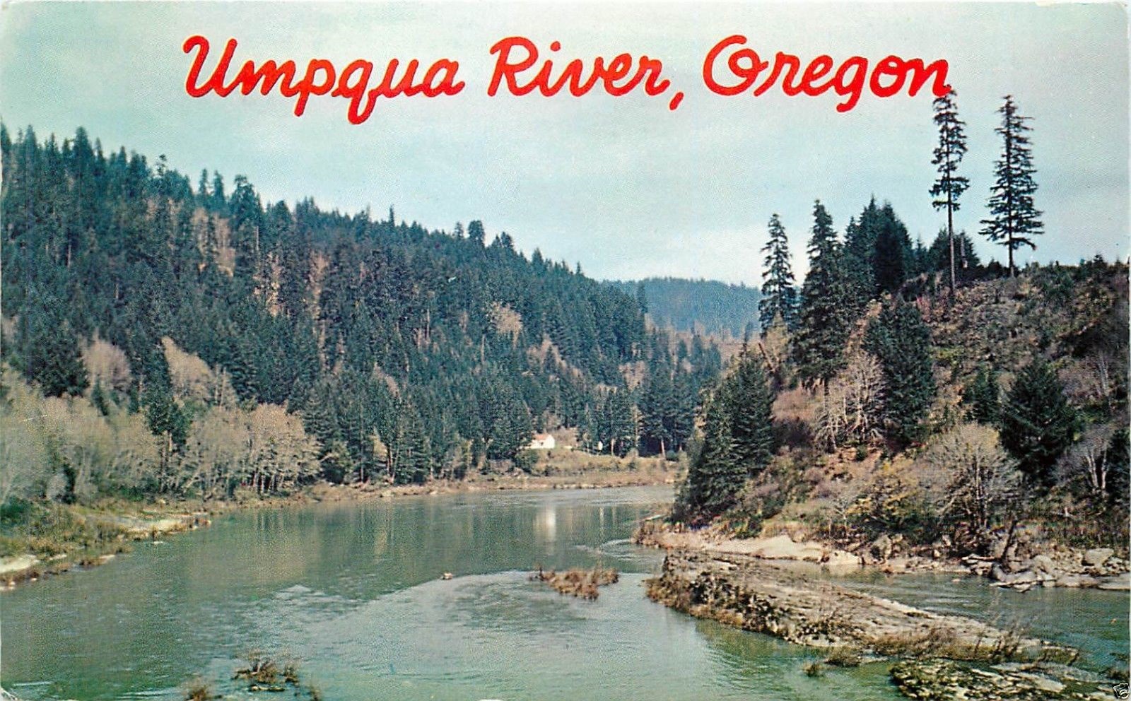Umpqua River, 1960s