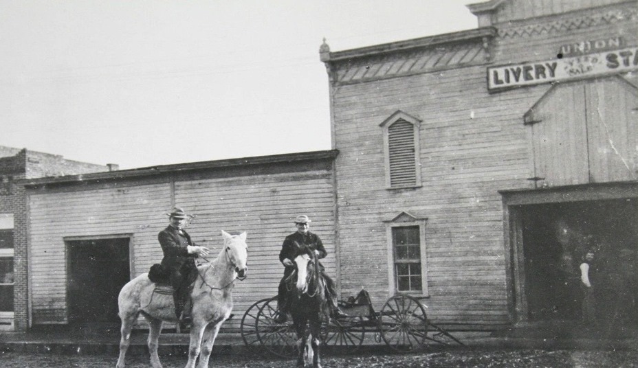 Union Livery Stable, East Main Street, Medford, Oregon 1901-06