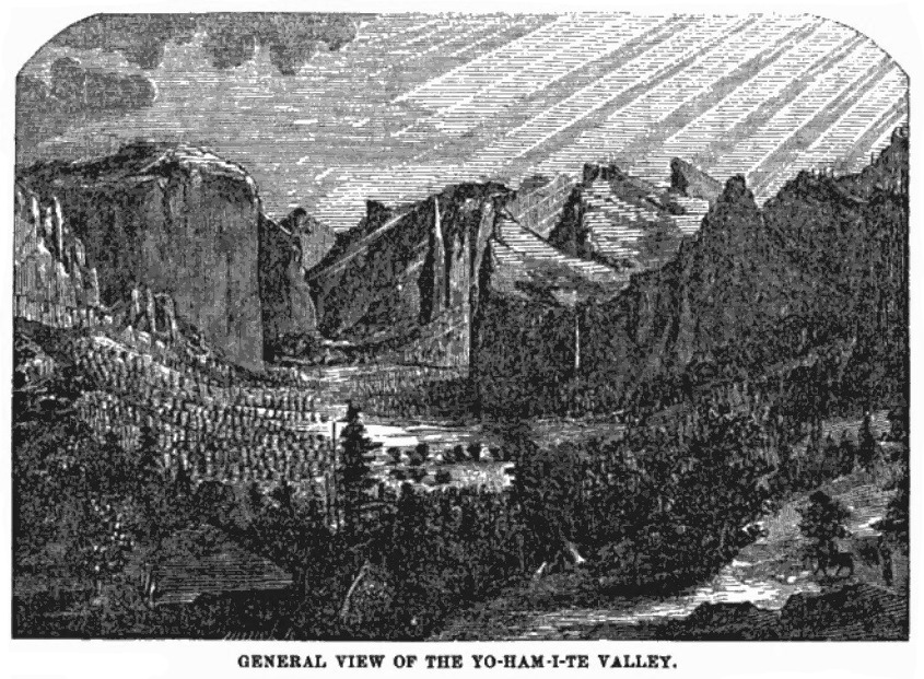 Yosemite Valley, July 1856 Hutchings' Illustrated California Magazine