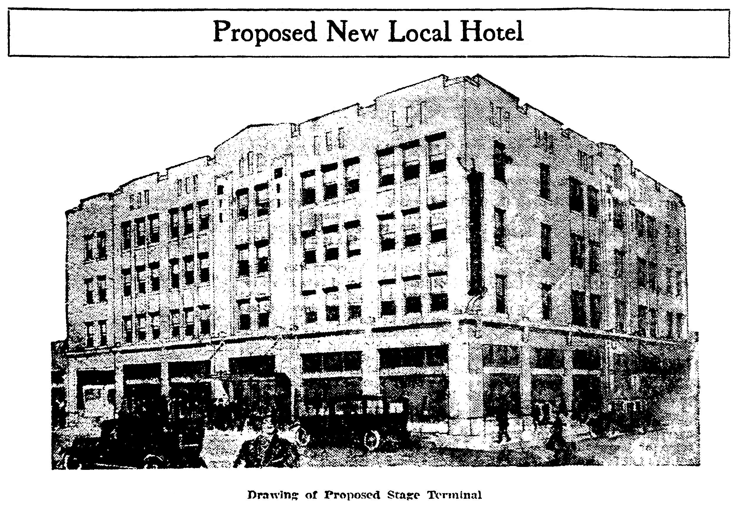 Hotel Jackson, March 4, 1926 Medford Mail Tribune