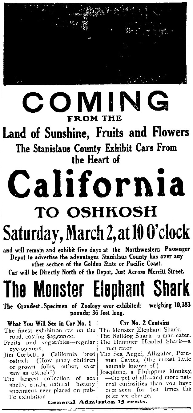 February 28, 1907 Oshkosh, Wisconsin The Daily Northwestern