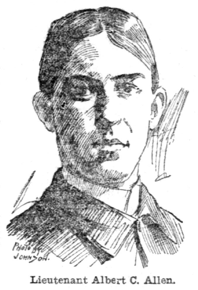 Albert C. Allen, April 13, 1900 Salt Lake Herald