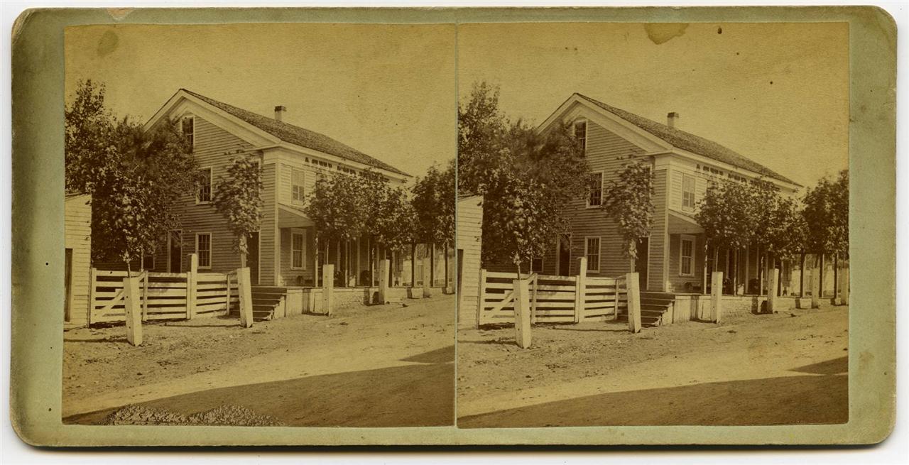 Ashland House hotel, circa 1880, J. W. Riggs