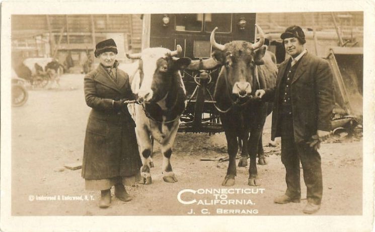 The Berrangs in New York City, January 1921