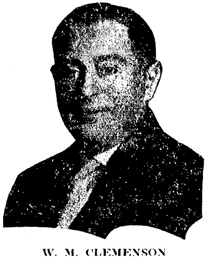 W. M. Clemenson, September 16, 1926 Medford Mail Tribune
