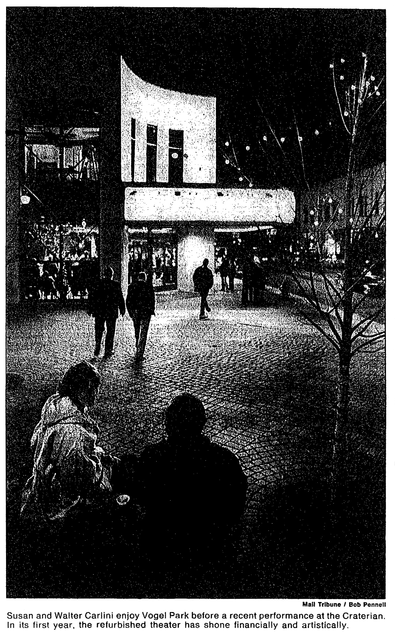 Craterian Theater, March 1, 1998 Medford Mail Tribune