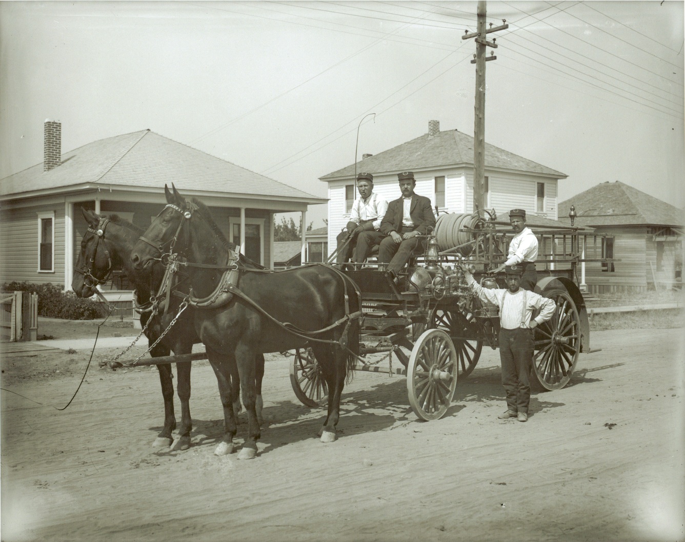 Medford Chemical Wagon, circa 1909