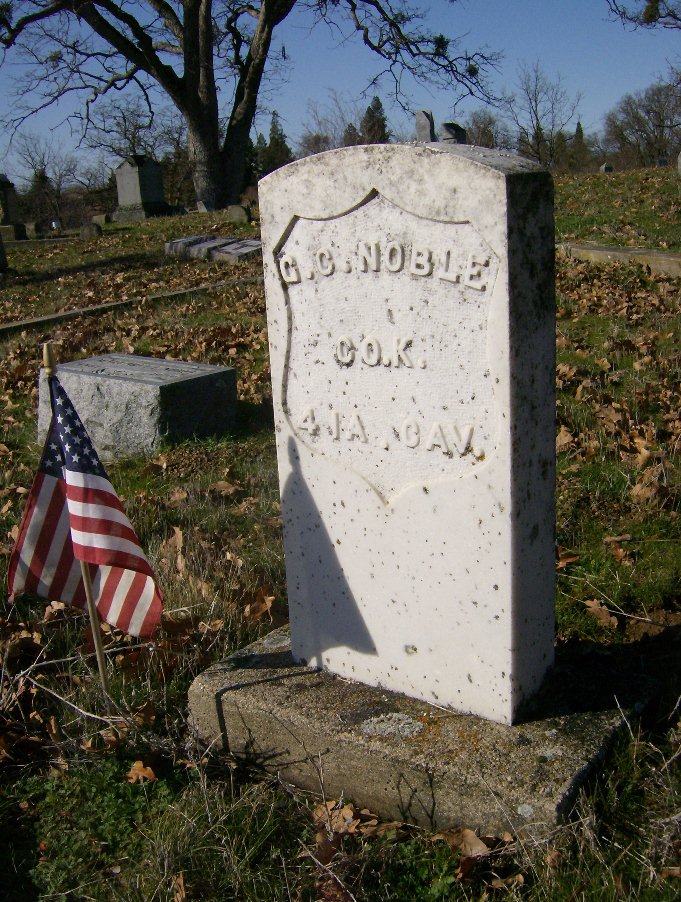 G. C. Noble monument, Eastwood Cemetery