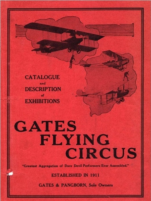 Gates Flying Circus Catalog circa 1925--WSU Collection