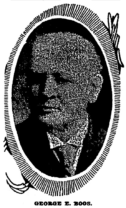 George E. Boos, May 10, 1908 Seattle Daily Times