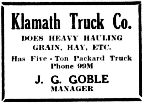 December 19, 1918 Klamath Falls Evening Herald