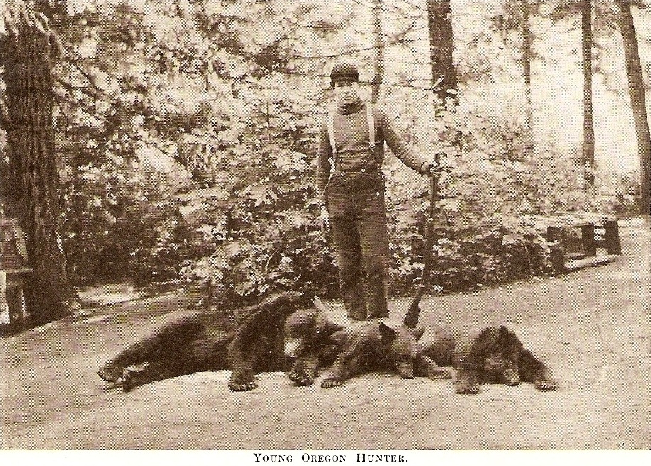 Bear Hunting circa 1908
