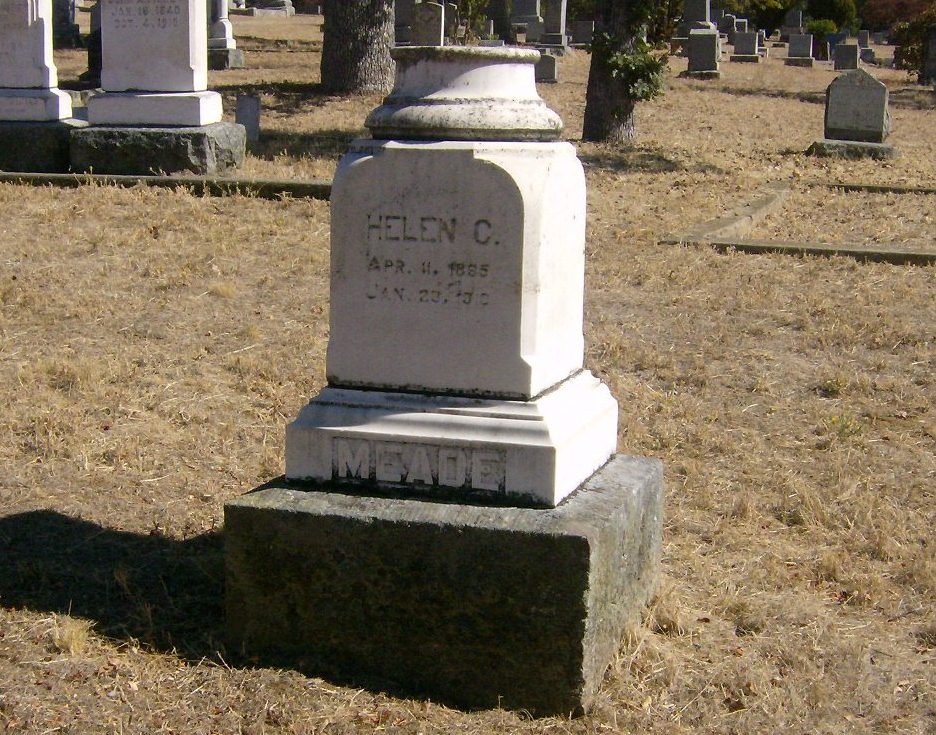Helen C. Meade stone