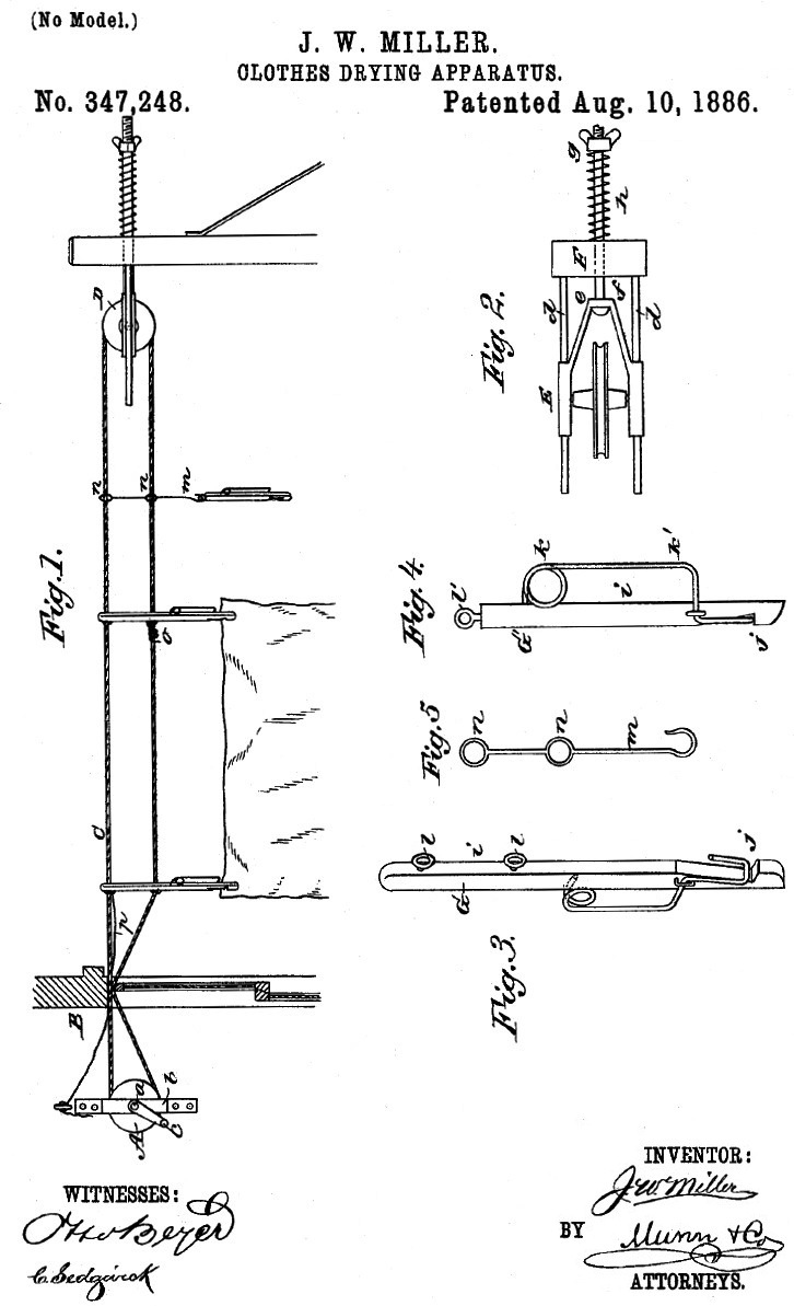 J. W. Miller patent