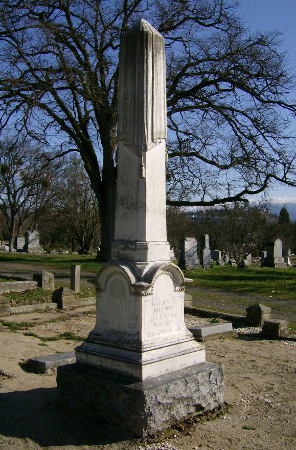 M. P. Phipps monument, Eastwood Cemetery