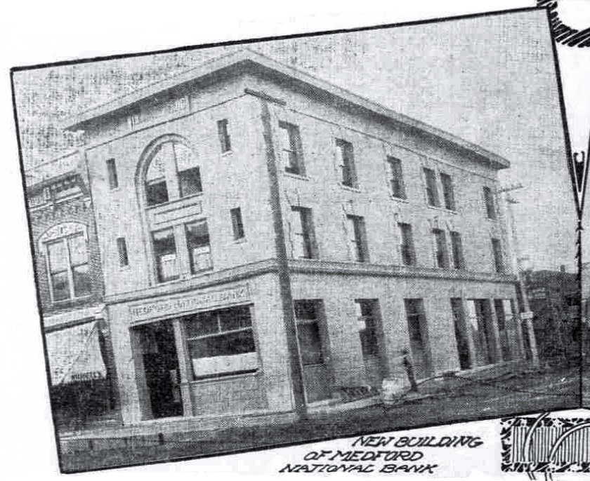 Medford National Bank, March 18, 1907 Oregonian