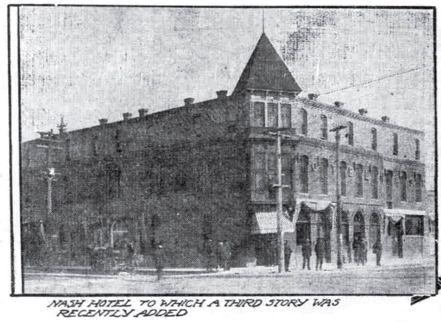 Nash Hotel, March 18, 1907 Oregonian