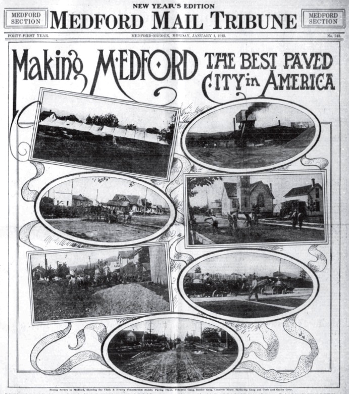 January 1, 1912 Medford Mail Tribune