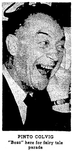 Pinto Colvig, November 25, 1948 Oregonian