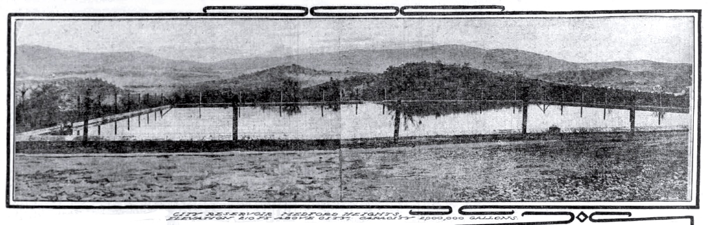Medford reservoir, February 5, 1911 Sunday Oregonian