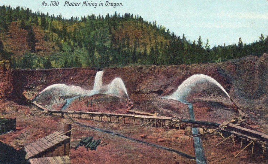 Gold Mining in Southern Oregon