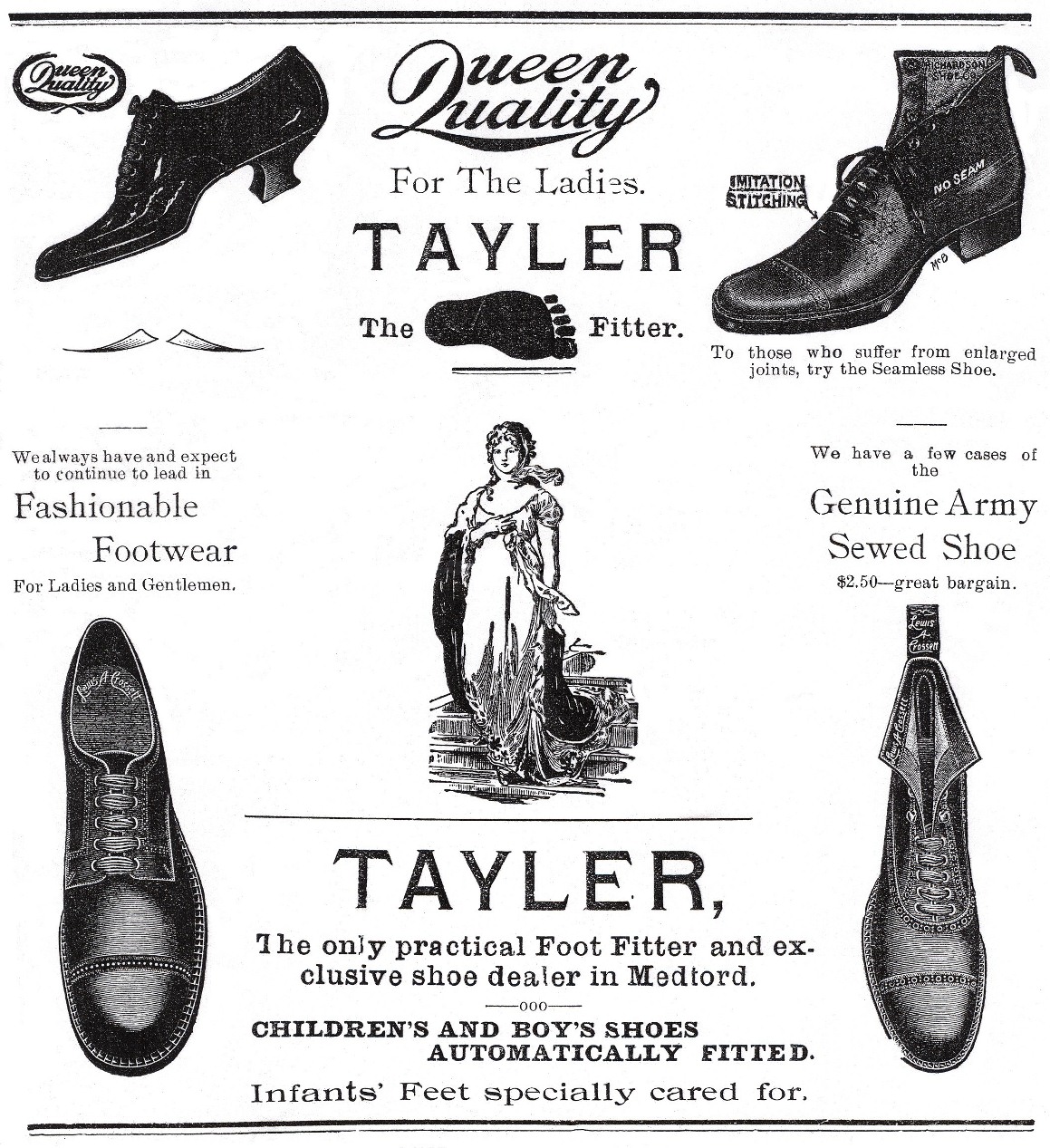 A. C. Tayler ad, May 22, 1902 Democratic Times