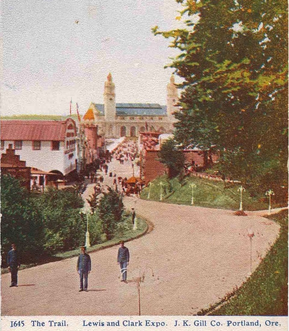 "The Trail," Lewis & Clark Exposition, 1905