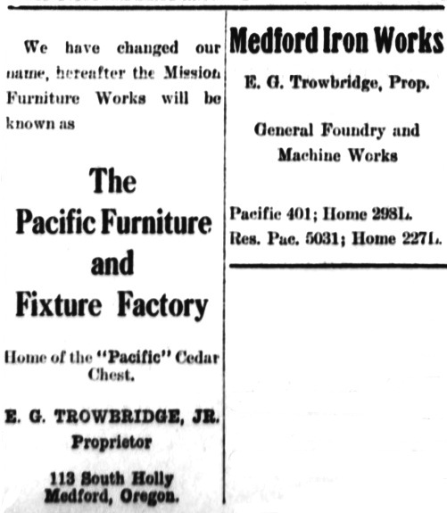 Medford Mail Tribune, April 6, 1914