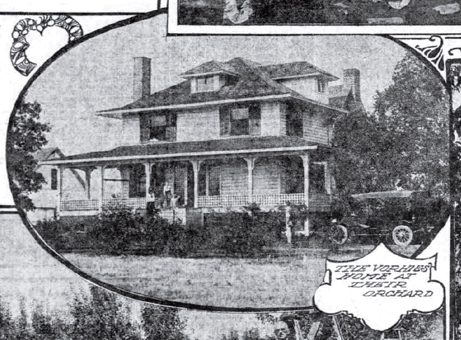 Voorhies House, September 11, 1910 Oregonian