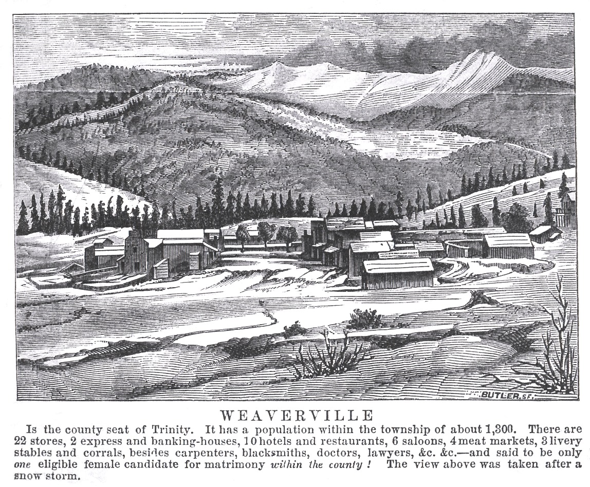 Weaverville 1855, James Mason Hutchings
