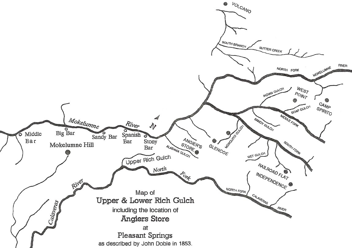 Alabama Gulch Area, 1853